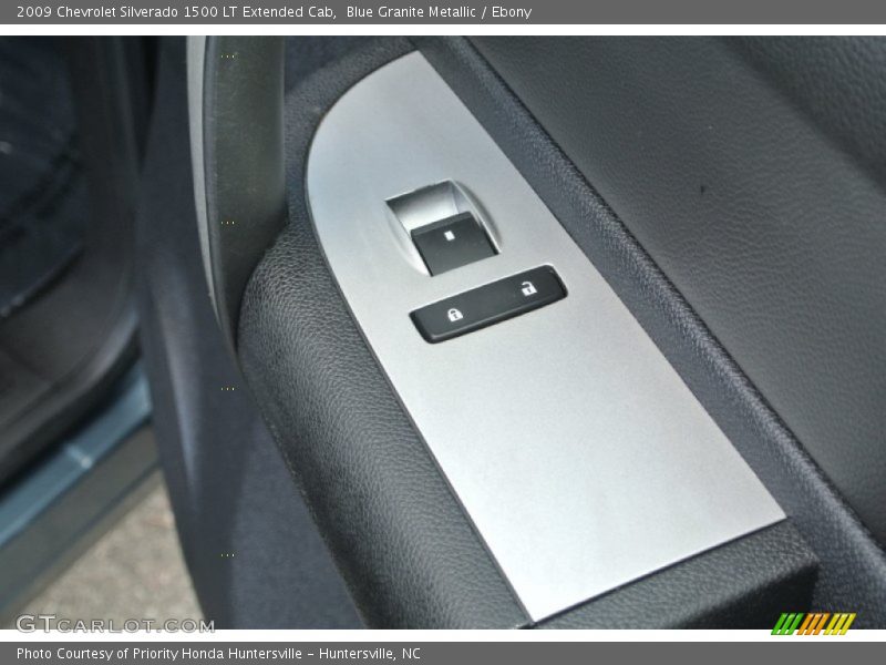 Blue Granite Metallic / Ebony 2009 Chevrolet Silverado 1500 LT Extended Cab