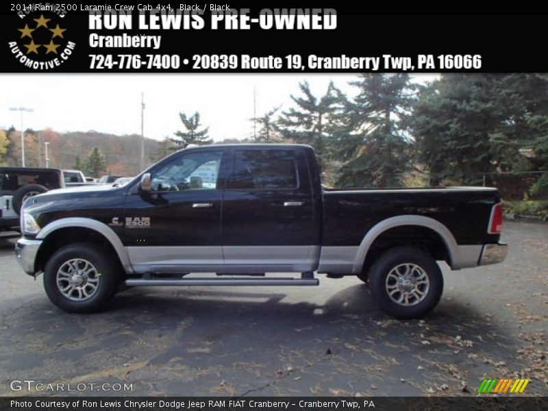 Black / Black 2014 Ram 2500 Laramie Crew Cab 4x4