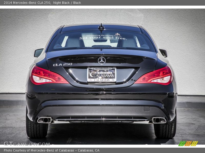 Night Black / Black 2014 Mercedes-Benz CLA 250