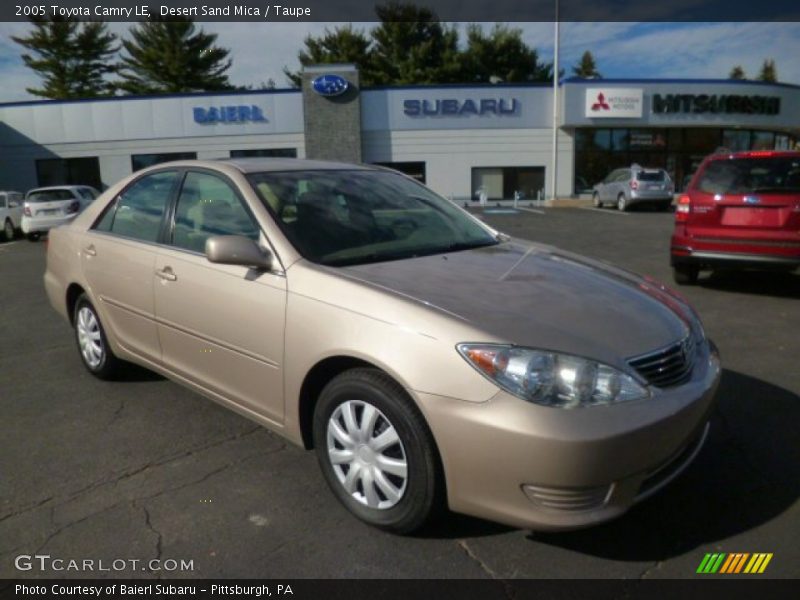 Desert Sand Mica / Taupe 2005 Toyota Camry LE