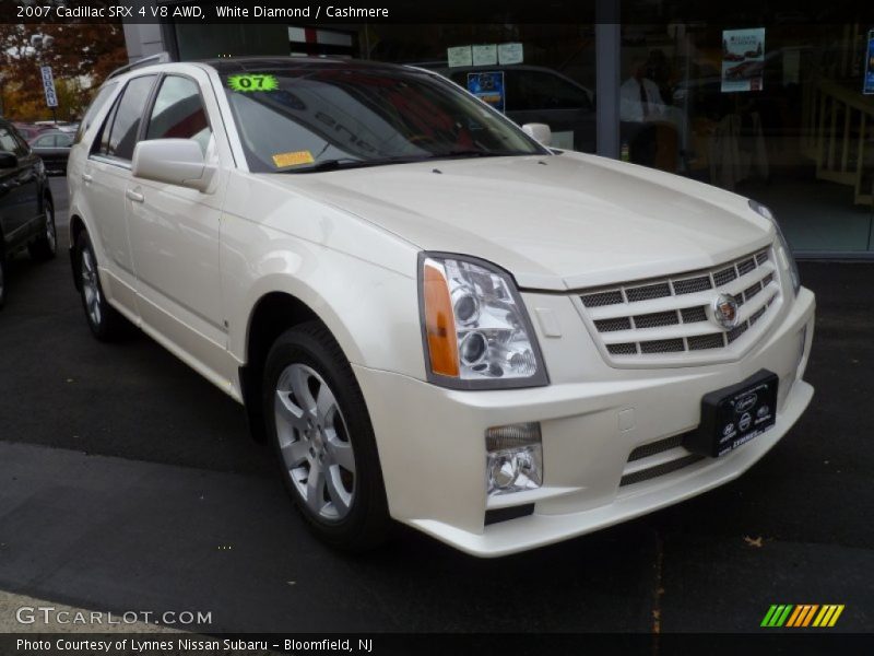 White Diamond / Cashmere 2007 Cadillac SRX 4 V8 AWD
