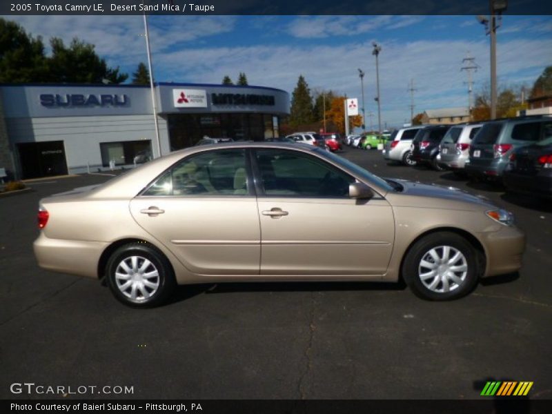 Desert Sand Mica / Taupe 2005 Toyota Camry LE