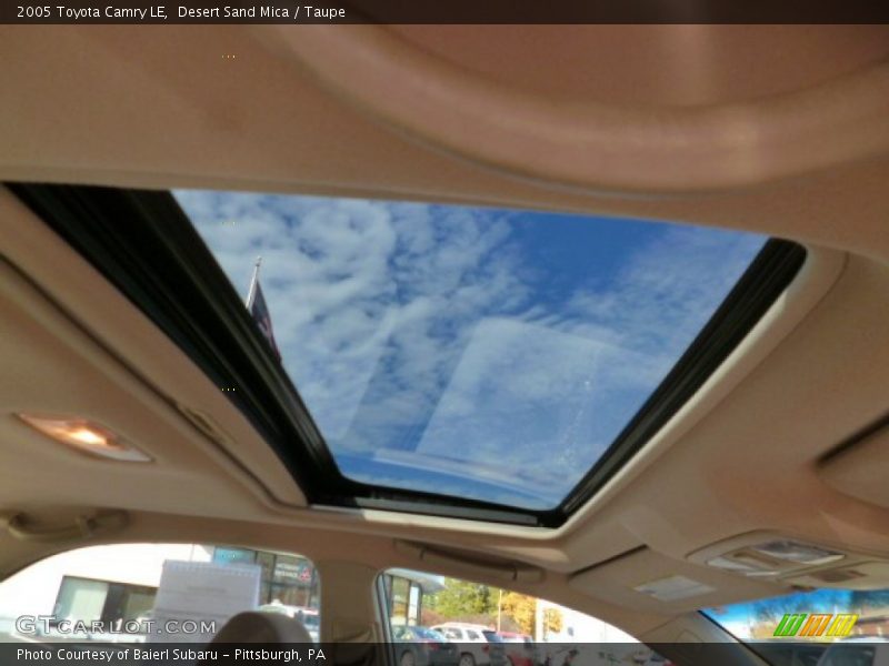 Desert Sand Mica / Taupe 2005 Toyota Camry LE