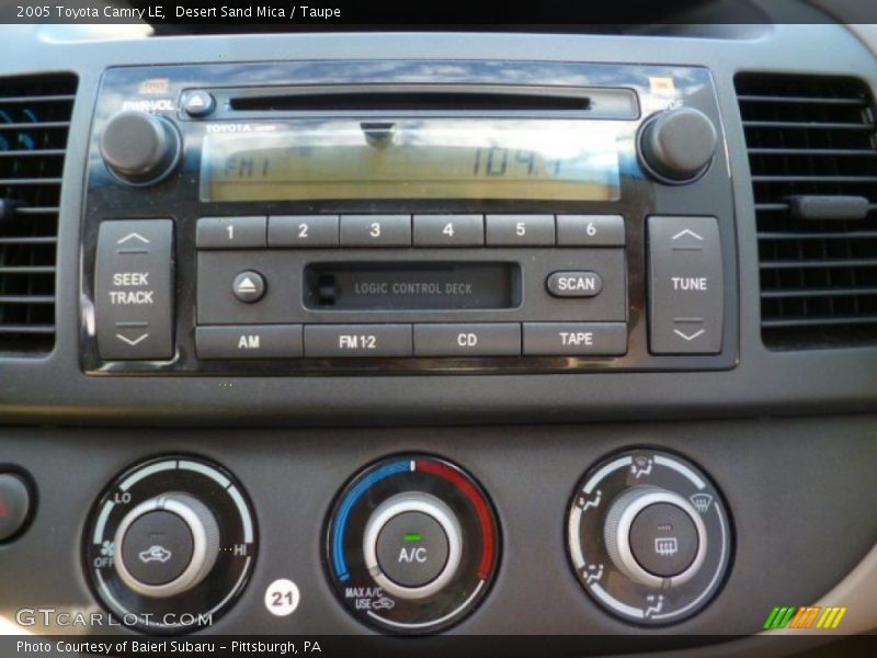 Desert Sand Mica / Taupe 2005 Toyota Camry LE