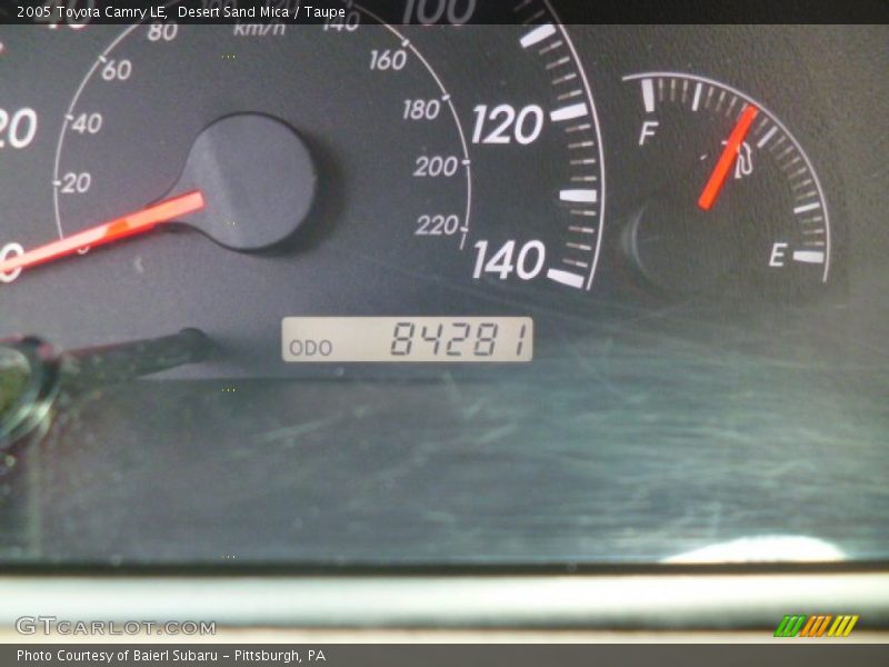 Desert Sand Mica / Taupe 2005 Toyota Camry LE