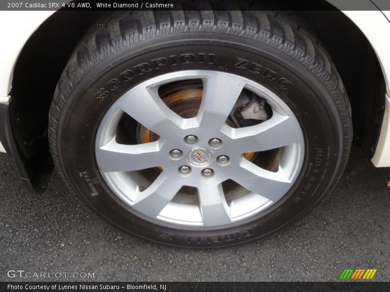 White Diamond / Cashmere 2007 Cadillac SRX 4 V8 AWD