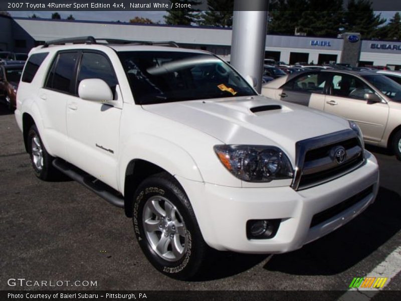 Natural White / Stone 2007 Toyota 4Runner Sport Edition 4x4