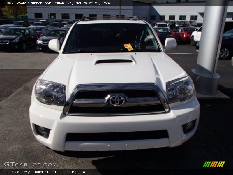 Natural White / Stone 2007 Toyota 4Runner Sport Edition 4x4