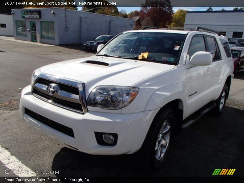 Natural White / Stone 2007 Toyota 4Runner Sport Edition 4x4