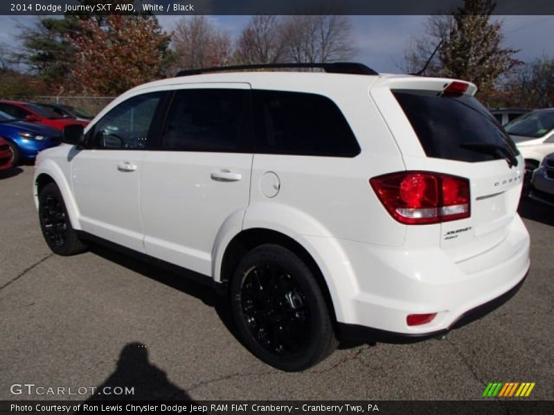  2014 Journey SXT AWD White