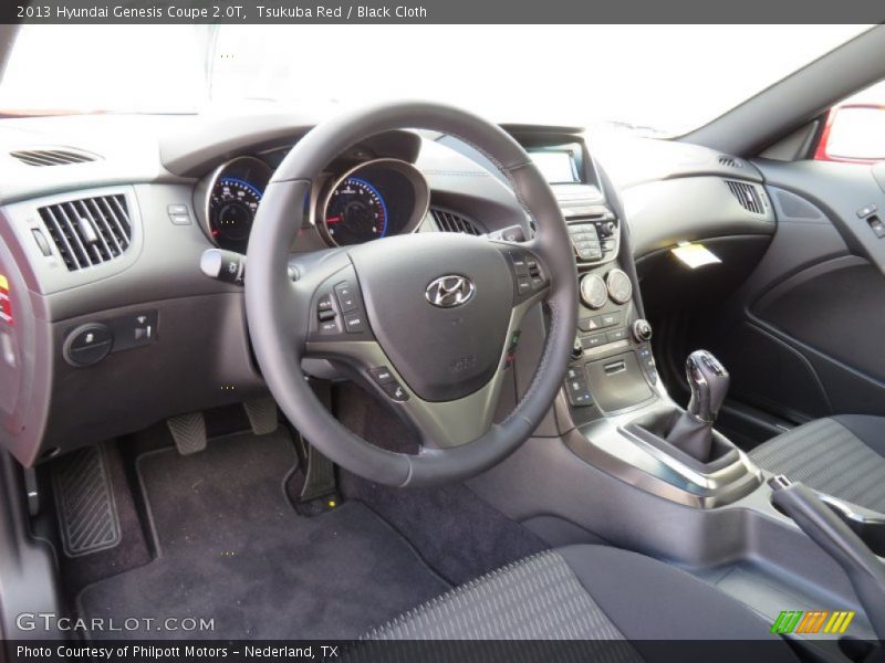Tsukuba Red / Black Cloth 2013 Hyundai Genesis Coupe 2.0T