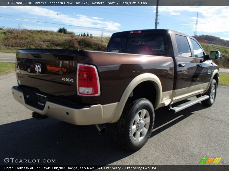 Western Brown / Black/Cattle Tan 2014 Ram 2500 Laramie Longhorn Crew Cab 4x4