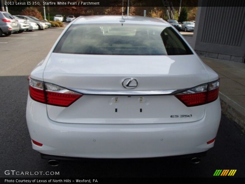 Starfire White Pearl / Parchment 2013 Lexus ES 350