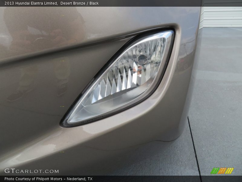Desert Bronze / Black 2013 Hyundai Elantra Limited