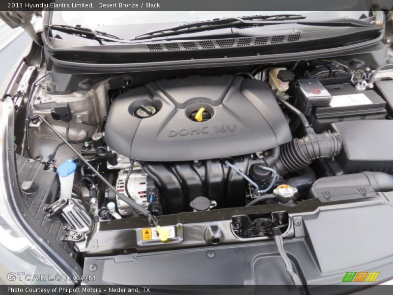 Desert Bronze / Black 2013 Hyundai Elantra Limited