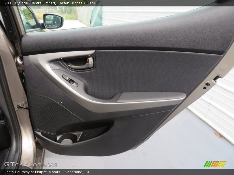 Desert Bronze / Black 2013 Hyundai Elantra Limited