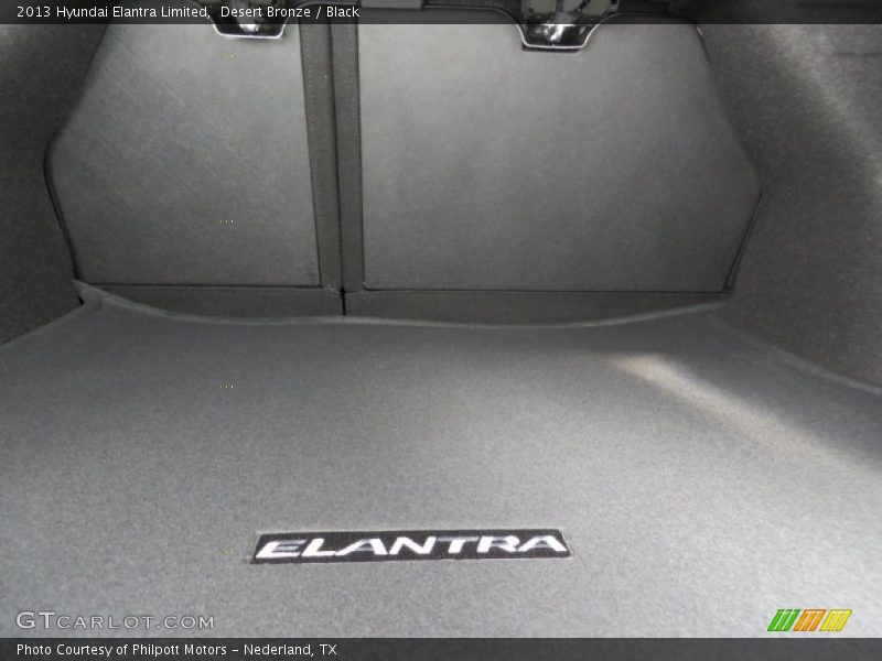 Desert Bronze / Black 2013 Hyundai Elantra Limited