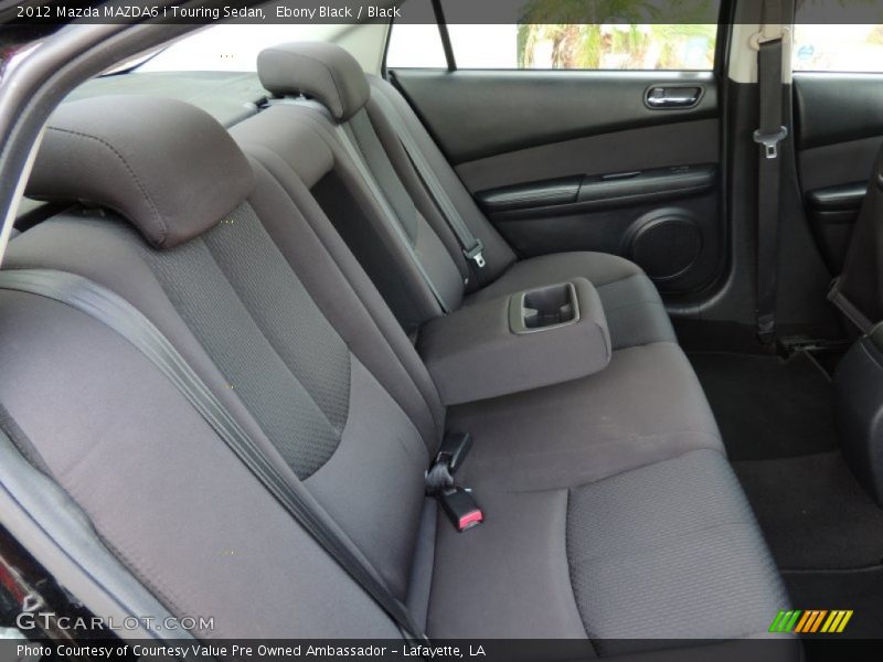 Ebony Black / Black 2012 Mazda MAZDA6 i Touring Sedan
