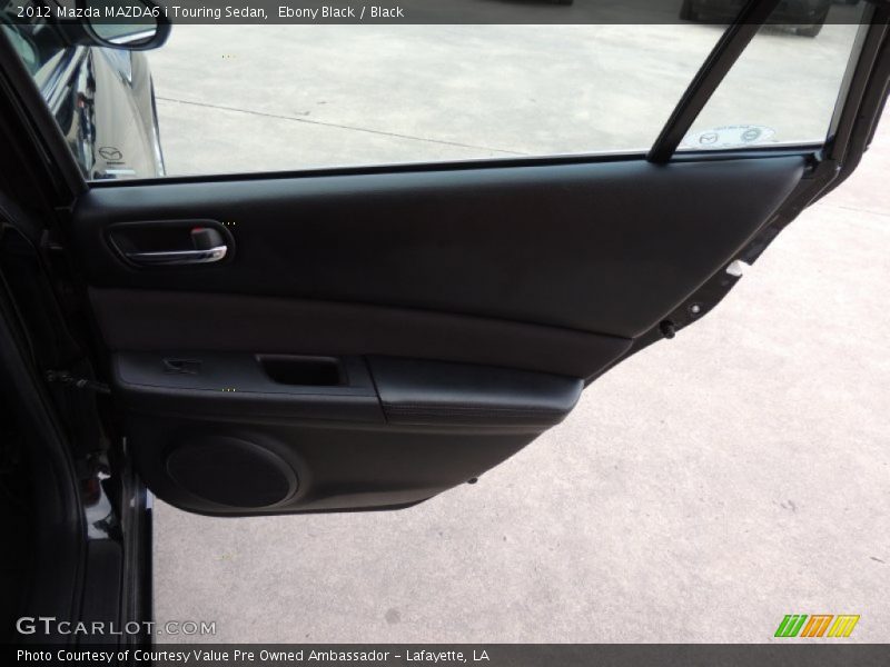 Ebony Black / Black 2012 Mazda MAZDA6 i Touring Sedan
