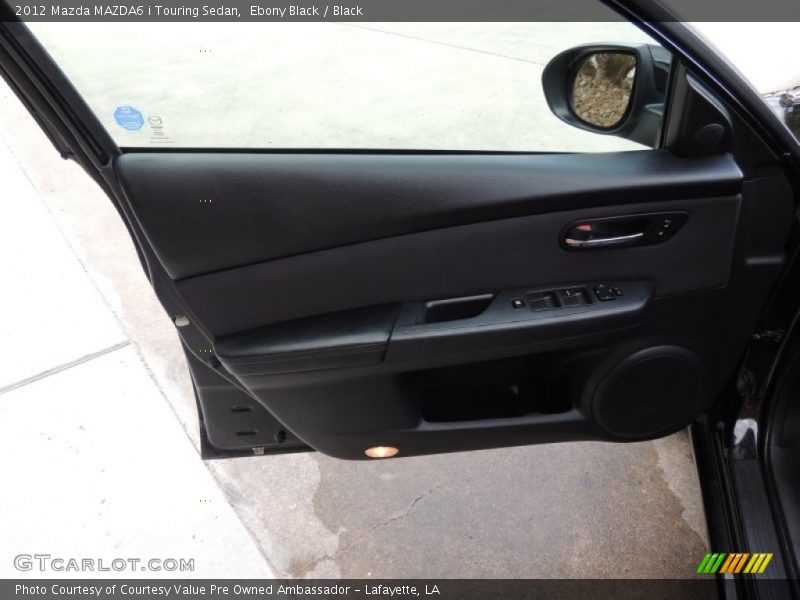 Ebony Black / Black 2012 Mazda MAZDA6 i Touring Sedan