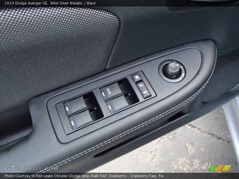 Billet Silver Metallic / Black 2014 Dodge Avenger SE
