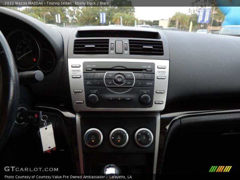 Ebony Black / Black 2012 Mazda MAZDA6 i Touring Sedan