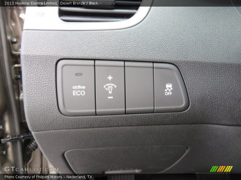 Desert Bronze / Black 2013 Hyundai Elantra Limited