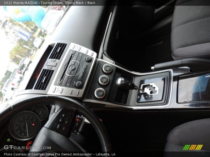 Ebony Black / Black 2012 Mazda MAZDA6 i Touring Sedan