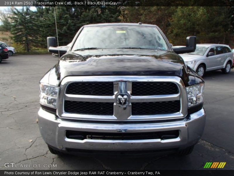 Black / Black/Diesel Gray 2014 Ram 2500 Tradesman Crew Cab