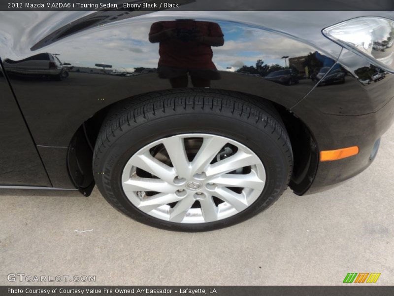 Ebony Black / Black 2012 Mazda MAZDA6 i Touring Sedan