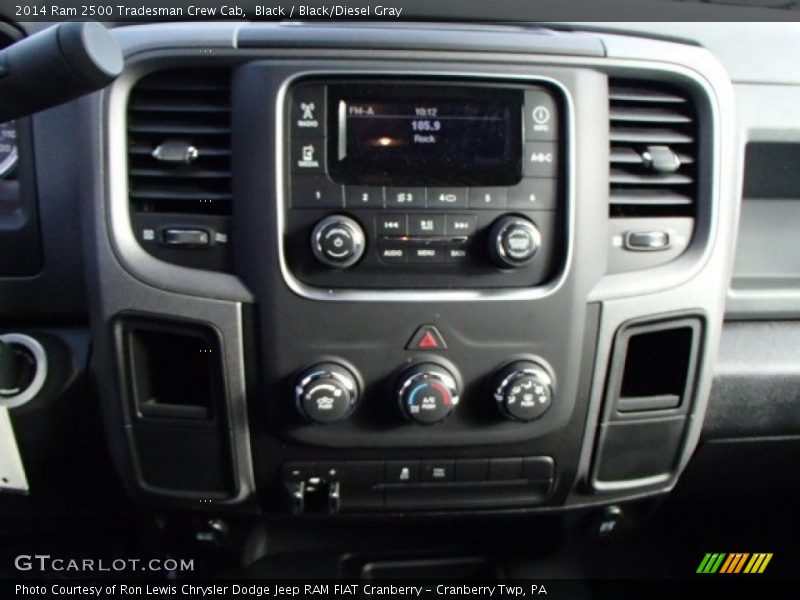 Black / Black/Diesel Gray 2014 Ram 2500 Tradesman Crew Cab