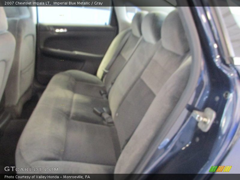 Imperial Blue Metallic / Gray 2007 Chevrolet Impala LT