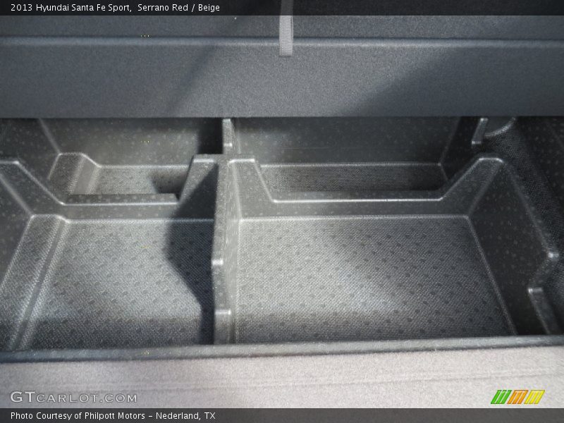 Serrano Red / Beige 2013 Hyundai Santa Fe Sport