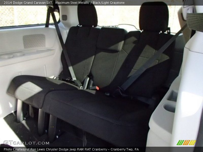 Maximum Steel Metallic / Black/Light Graystone 2014 Dodge Grand Caravan SXT