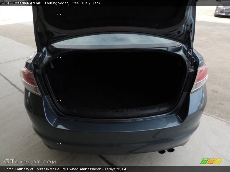 Steel Blue / Black 2012 Mazda MAZDA6 i Touring Sedan