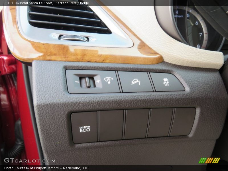 Serrano Red / Beige 2013 Hyundai Santa Fe Sport