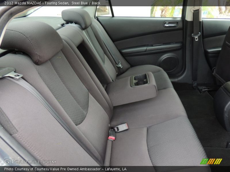 Steel Blue / Black 2012 Mazda MAZDA6 i Touring Sedan