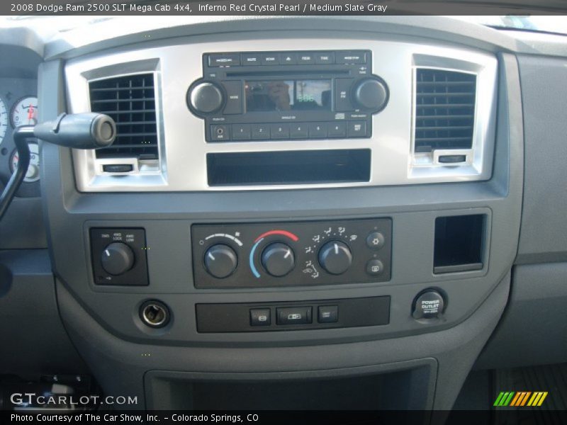 Inferno Red Crystal Pearl / Medium Slate Gray 2008 Dodge Ram 2500 SLT Mega Cab 4x4