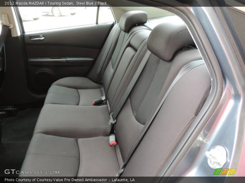 Steel Blue / Black 2012 Mazda MAZDA6 i Touring Sedan