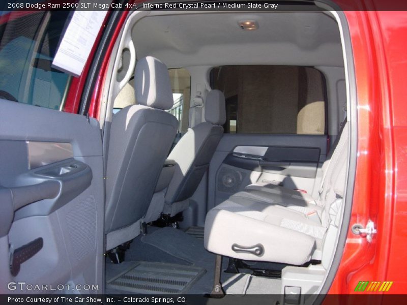 Inferno Red Crystal Pearl / Medium Slate Gray 2008 Dodge Ram 2500 SLT Mega Cab 4x4