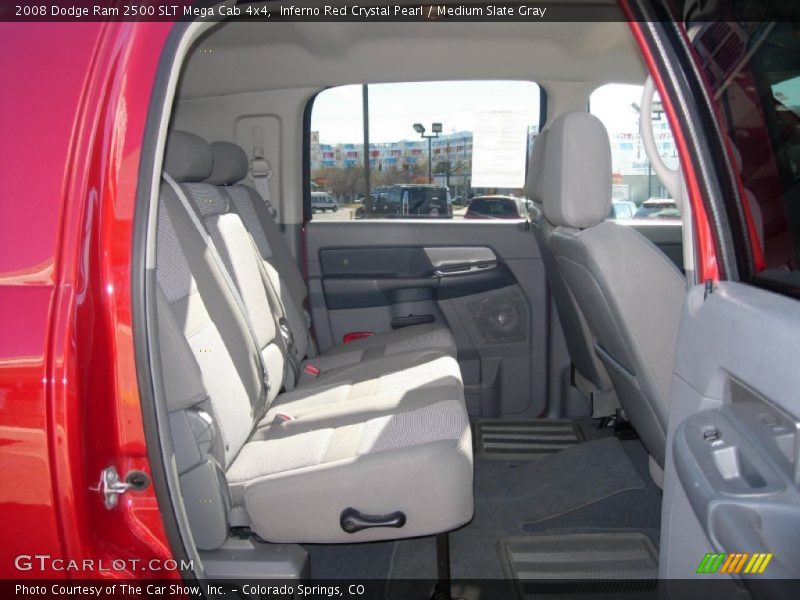 Inferno Red Crystal Pearl / Medium Slate Gray 2008 Dodge Ram 2500 SLT Mega Cab 4x4