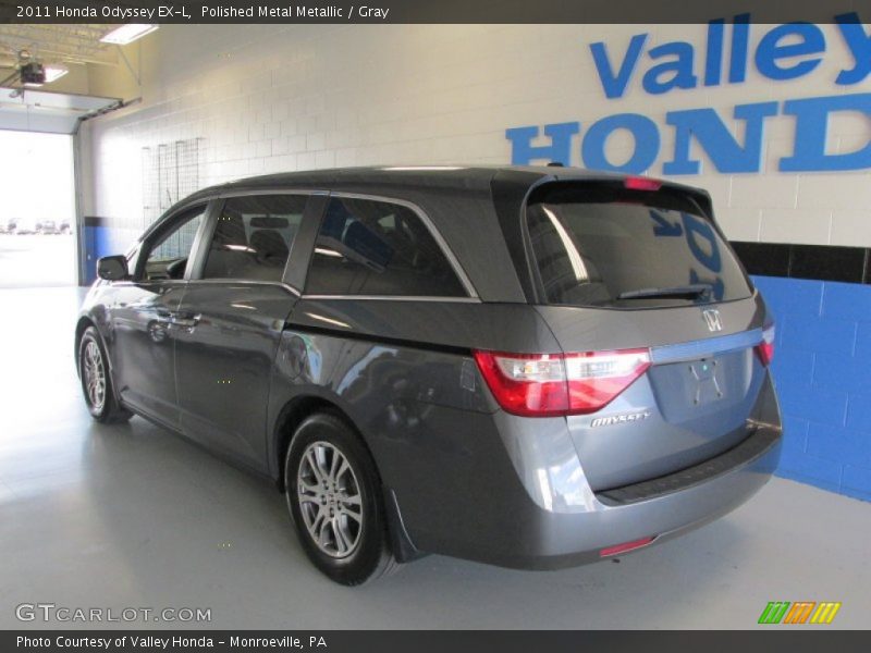 Polished Metal Metallic / Gray 2011 Honda Odyssey EX-L