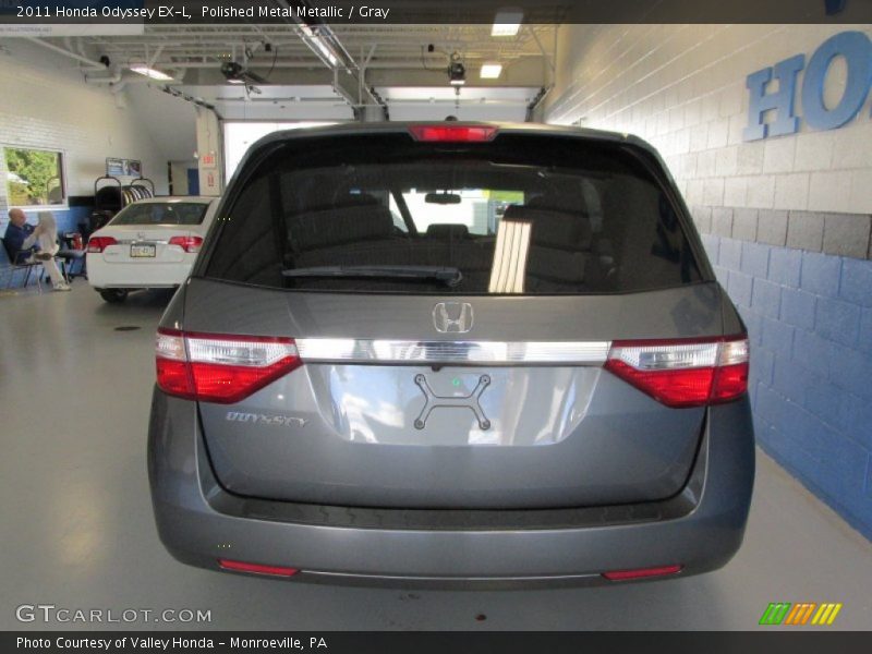 Polished Metal Metallic / Gray 2011 Honda Odyssey EX-L