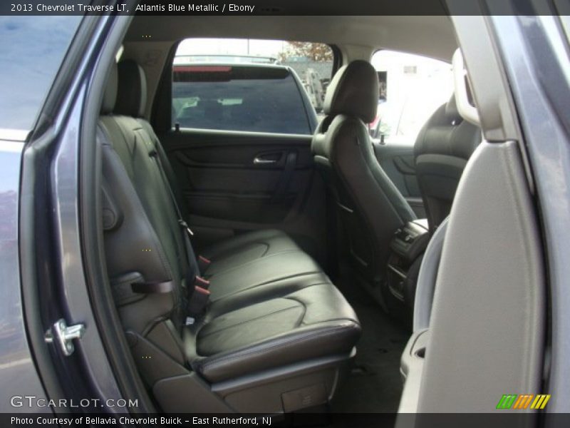 Atlantis Blue Metallic / Ebony 2013 Chevrolet Traverse LT