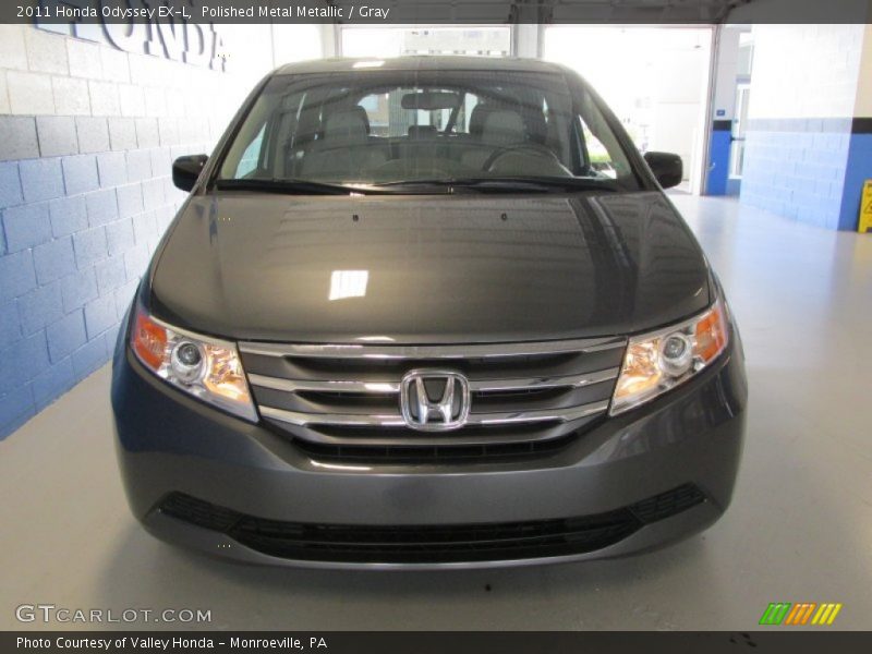Polished Metal Metallic / Gray 2011 Honda Odyssey EX-L