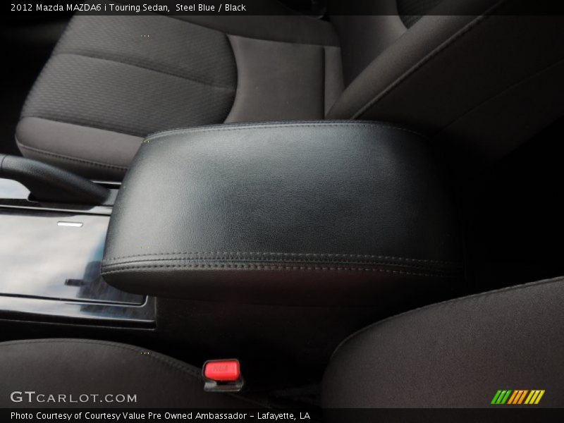 Steel Blue / Black 2012 Mazda MAZDA6 i Touring Sedan