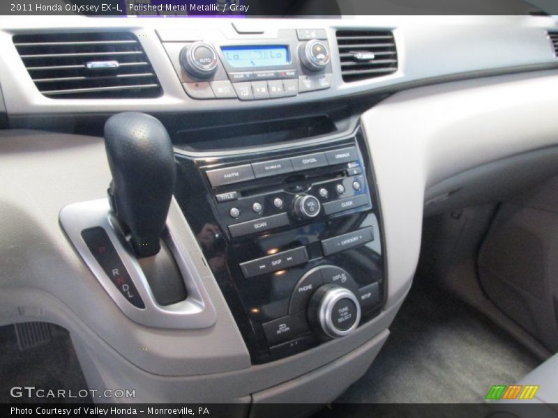 Polished Metal Metallic / Gray 2011 Honda Odyssey EX-L