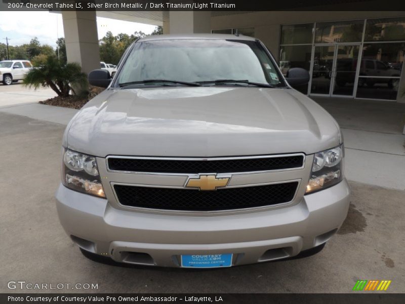 Silver Birch Metallic / Dark Titanium/Light Titanium 2007 Chevrolet Tahoe LS
