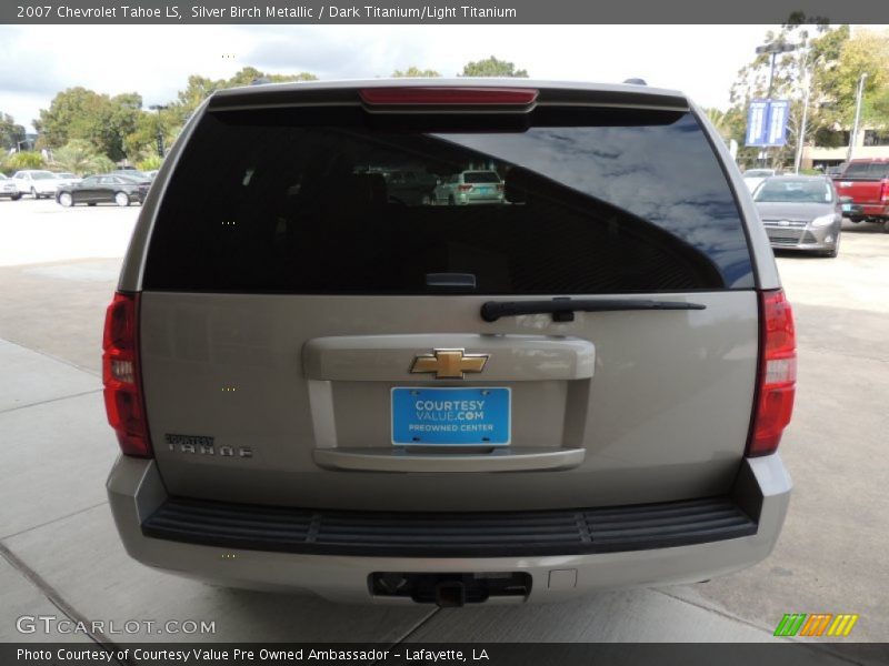 Silver Birch Metallic / Dark Titanium/Light Titanium 2007 Chevrolet Tahoe LS