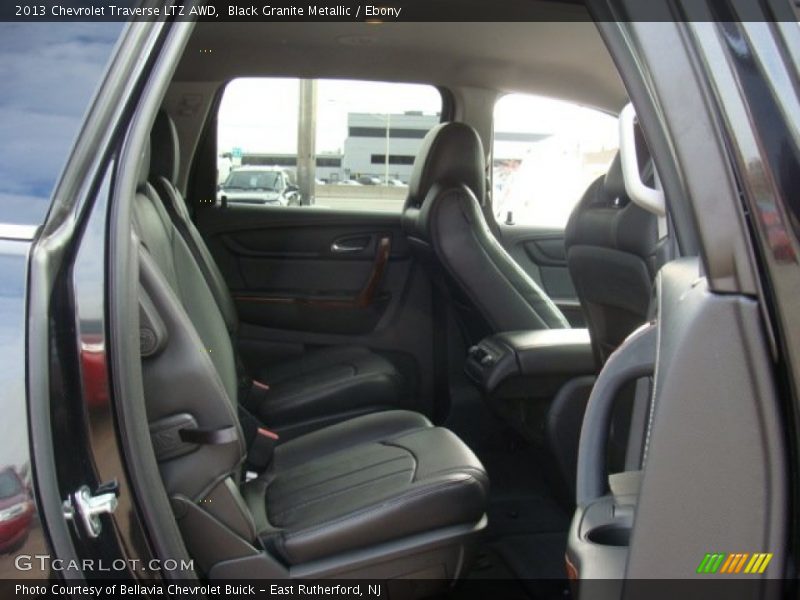 Black Granite Metallic / Ebony 2013 Chevrolet Traverse LTZ AWD
